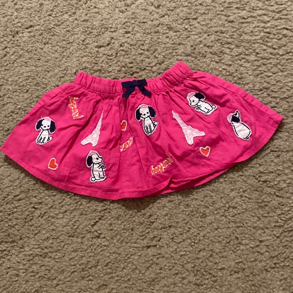 Adorable Gymboree size 12-18 month Hot pink poodle skirt.
